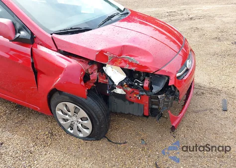 2016 Hyundai Accent Se z USA, uszkodzony, nr VIN KMHCT4AE3GU062304